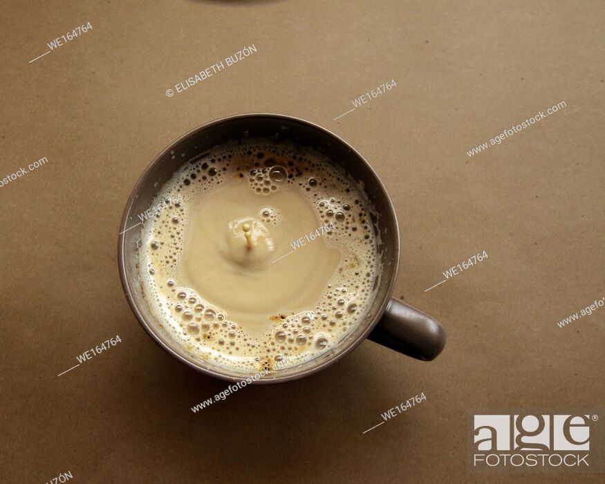 Stock Photo: Cup of coffee.