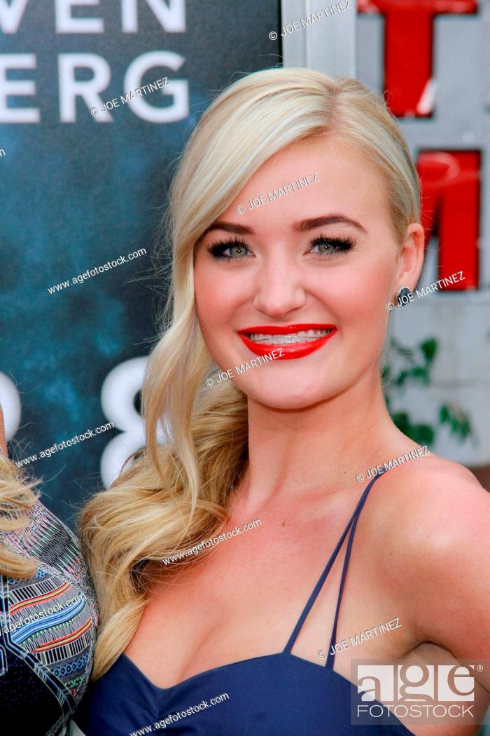 Stock Photo: Amanda Michalka at the Premiere of Paramount Pictures' Super 8. Arrivals held at Regency Village Theater in Westwood, CA, June 8, 2011.