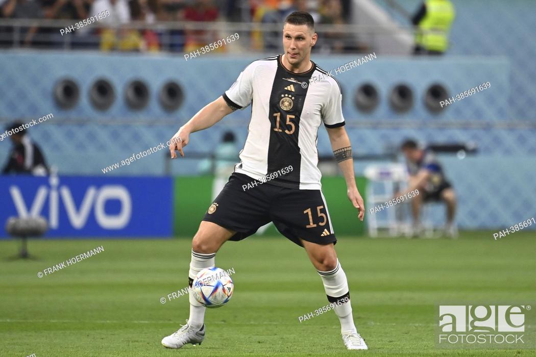 Stock Photo: Niklas SUELE (GER), action, individual action, single image, cut out, full body shot, full figure Germany (GER) - Japan (JPN) 1-2 group stage Group E on.