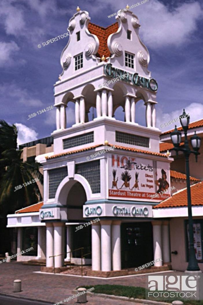 Stock Photo: Crystal Casino Oranjestad Aruba.