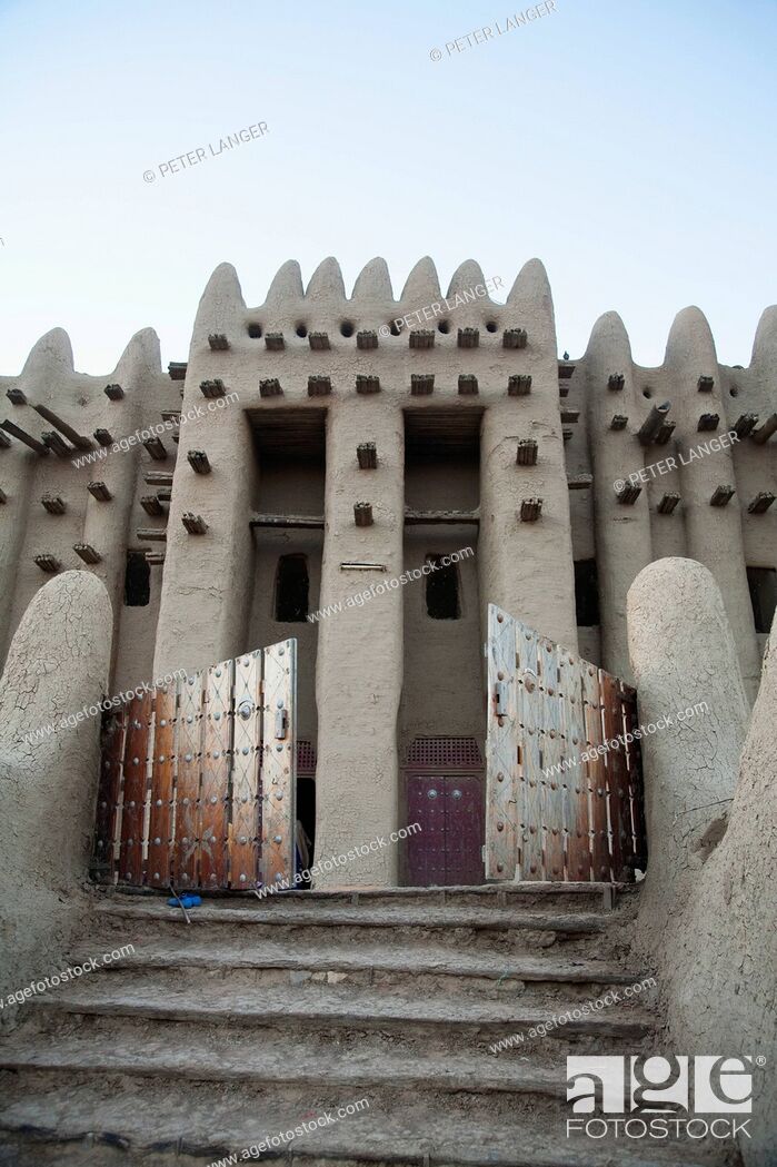 Stock Photo: Grand Mosque At Djenne, Mali.