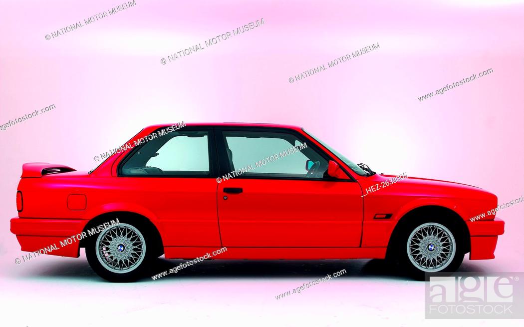  1990 BMW 325i deportivo.  Artist: Unknown, Foto de Stock, Imagen Derechos Protegidos Pic.  Foto.  HEZ-2638005 |  edadfotostock