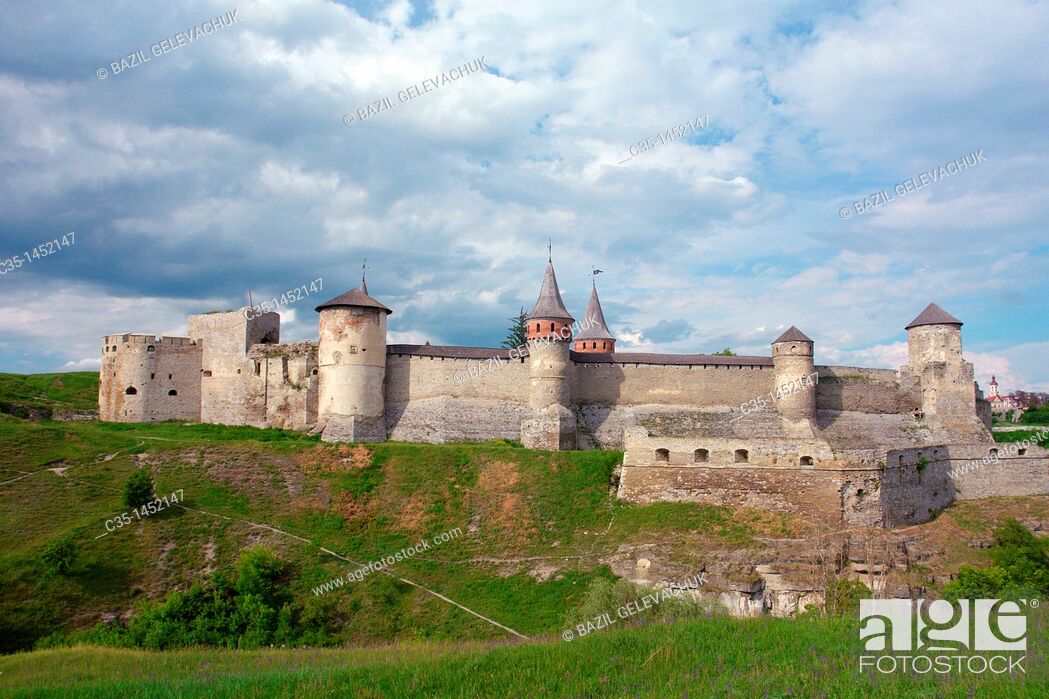 Stock Photo: , Kamieniec Podolski, old castle, High Castle, forteress, 12th-18th.