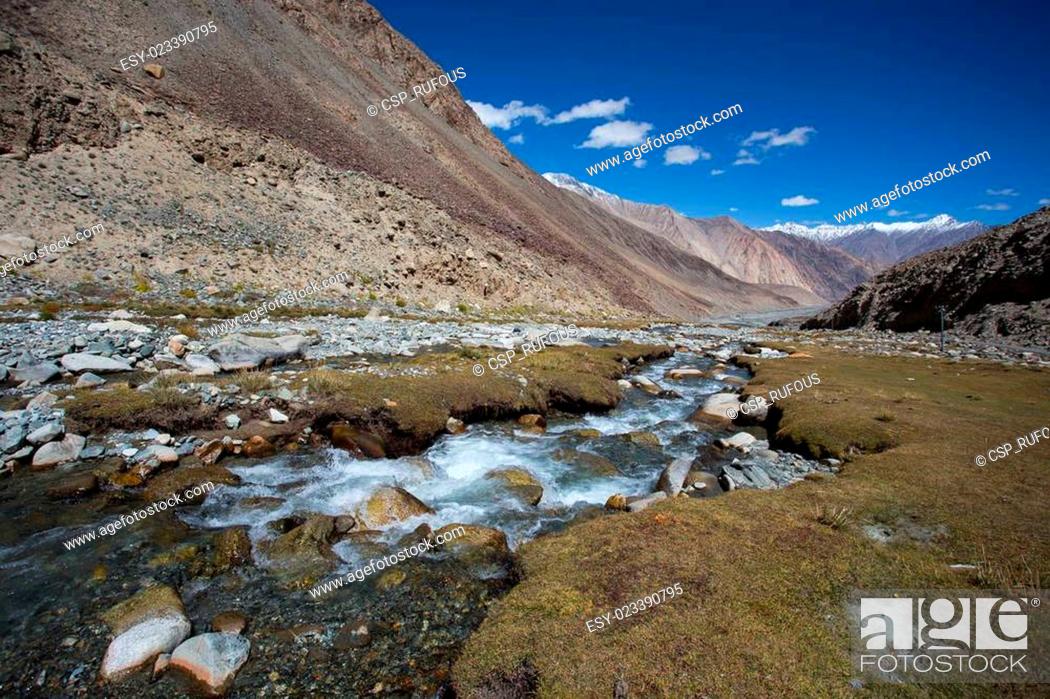 Stock Photo: Himalayan river.