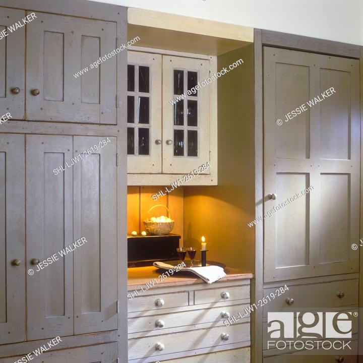 Kitchens Custom Made Cabinets Conceal Pull Out Freezer Drawers