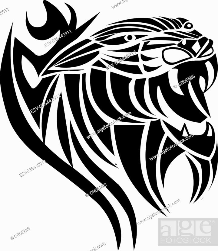 Panther tattoo design, vintage engraved illustration, Stock Vector, Vector  And Low Budget Royalty Free Image. Pic. ESY-036443911 | agefotostock