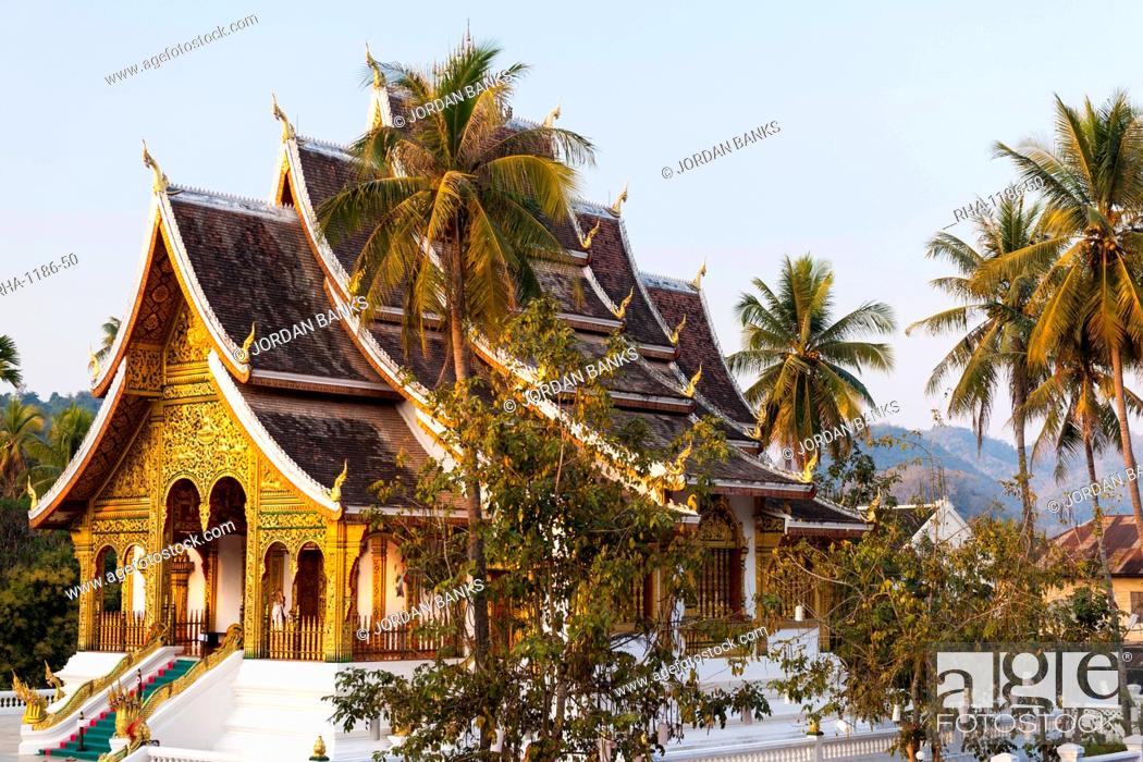 Stock Photo: Royal Palace, Luang Prabang, Laos, Indochina, Southeast Asia, Asia.