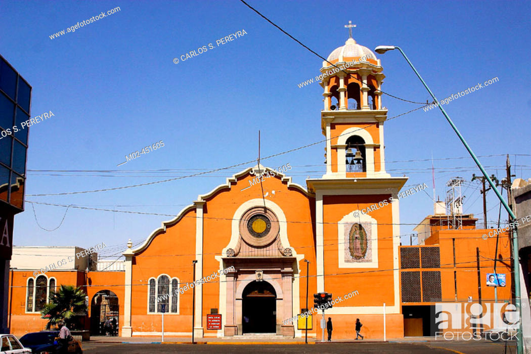 Church, Mexicali. Baja California, Mexico, Stock Photo, Picture And Rights  Managed Image. Pic. M02-451605 | agefotostock