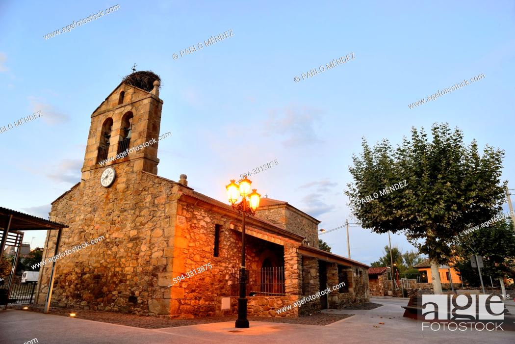 Church of San Andres in La Serna del Monte, Madrid, Spain, Stock Photo,  Picture And Rights Managed Image. Pic. S94-3313875 | agefotostock