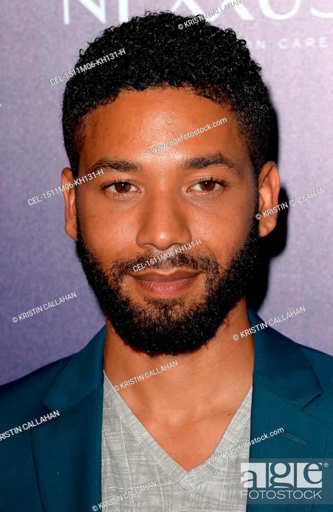 Stock Photo: Jussie Smollett at arrivals for Entertainment Weekly and People Upfronts Party, The High Line Hotel, New York, NY May 11, 2015.