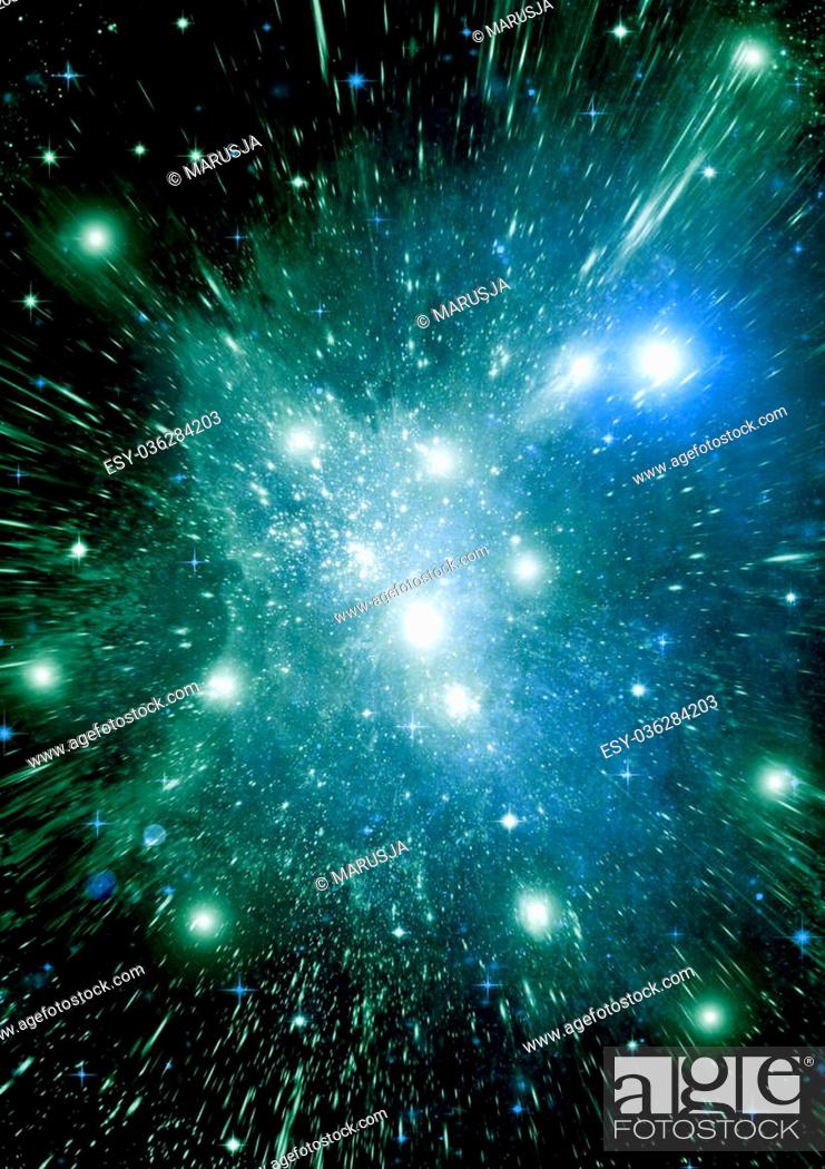 Sinergias de espacio Nebula Fotografía de stock - Alamy