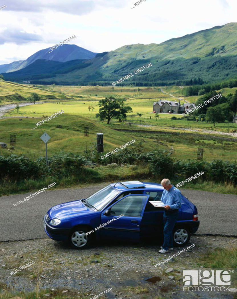 Stock Photo: Glencoe, Scottish Highlands, Scotland.