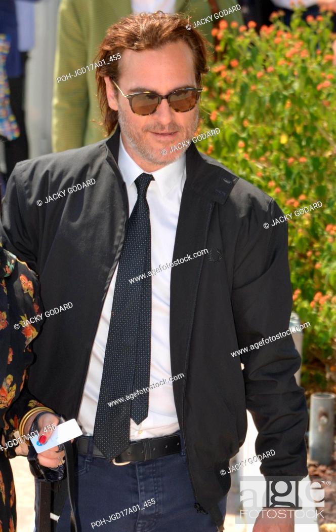 Photo de stock: Joaquin Phoenix Photocall of the film 'You Were Never Really Here' 70th Cannes Film Festival May 27, 2017 Photo Jacky Godard.