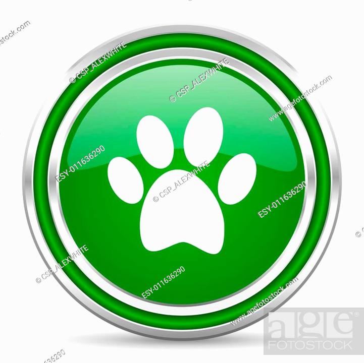 animal footprint icon, Stock Photo, Picture And Low Budget Royalty Free  Image. Pic. ESY-011636290 | agefotostock