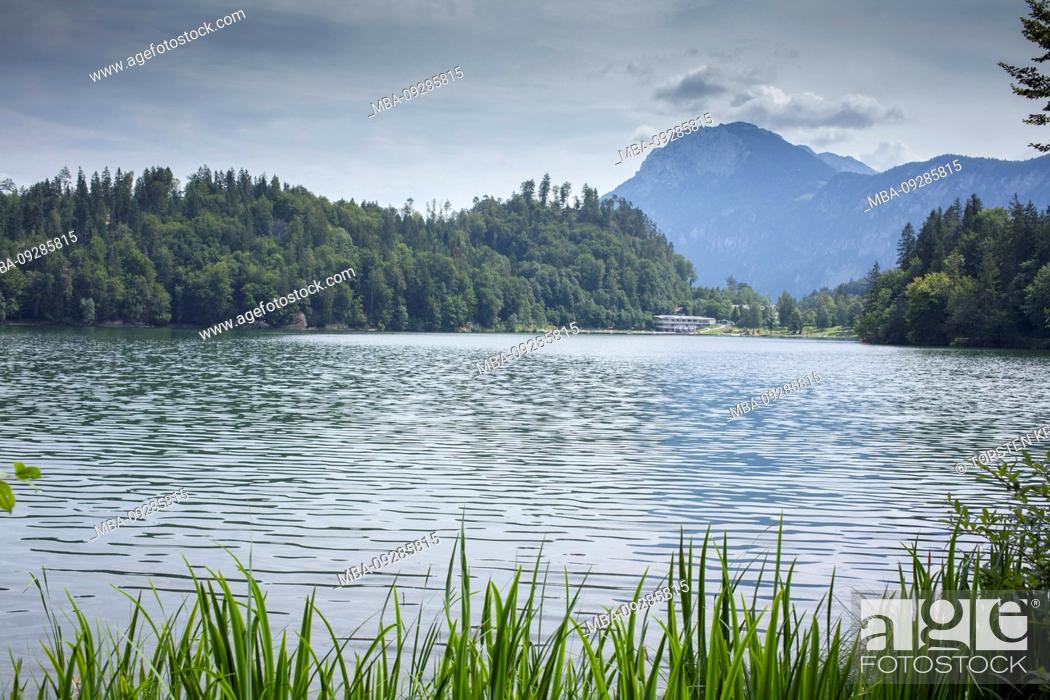 Stock Photo: Lake Hechtsee, Kufstein, Tyrol, Austria, Europe.