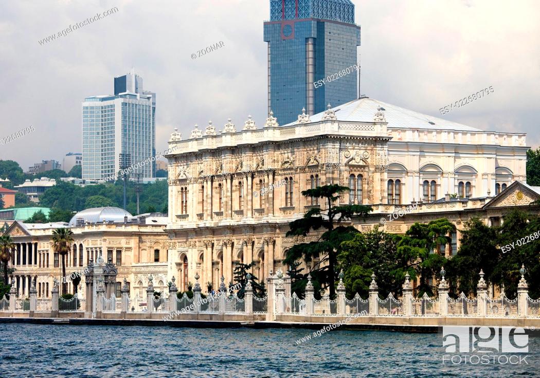 Stock Photo: Dolmabahce Palace in Istanbul.