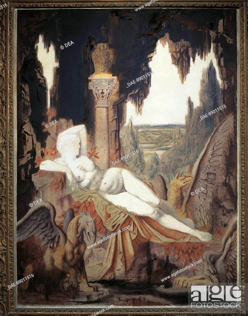 Imagen: Gustave Moreau (1826-1898), Fee aux Griffons.  Paris, Musée D'Orsay (Art Gallery).