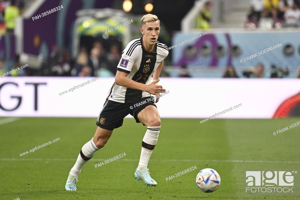 Stock Photo: Nico SCHLOTTERBECK (GER), action, individual action, single image, cut out, full body shot, full figure Germany (GER) - Japan (JPN) 1-2 group stage Group E on.