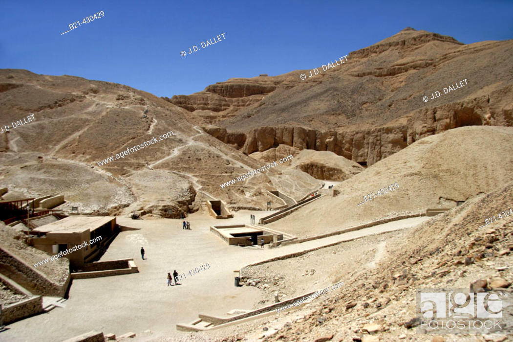 Stock Photo: Valley of the Kings, Luxor west bank. Egypt.