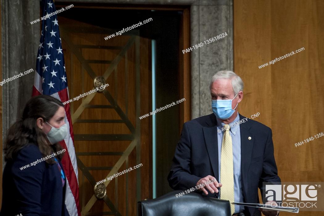 Stock Photo: United States Senator Ron Johnson (Republican of Wisconsin), Chairman, US Senate Committee on Homeland Security and Government Affairs.