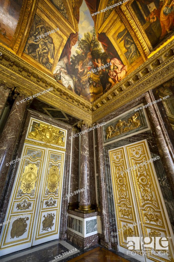 Stock Photo: Versailles Palace. Venus room.