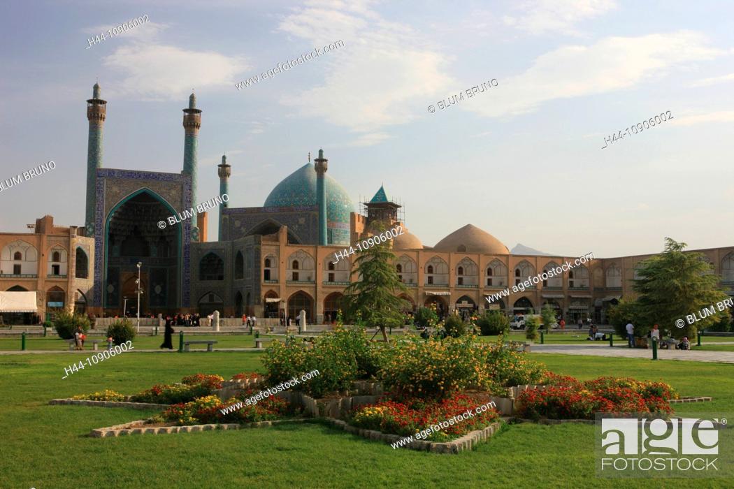 Stock Photo: Masdjed-e Imam, Masdjed-e Shan, Isfahan, Esfahan, Persia, Iran, Islamic Republic of Iran, Central Asia, West Asia, Mosque, Great Mosque, Zagros-mountains.