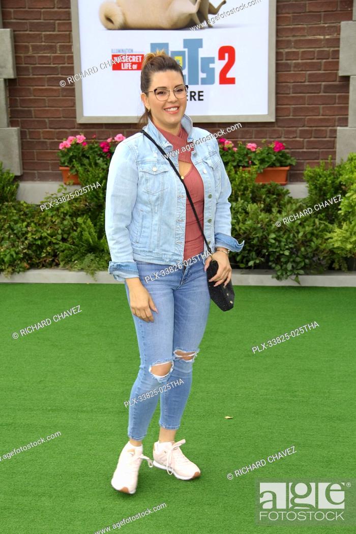 Stock Photo: Alicia Machado at the Universal Pictures Premiere of ""The Secret Life Of Pets 2"". Held at the Regency Village Theatre in Los Angeles, CA, June 2, 2019.