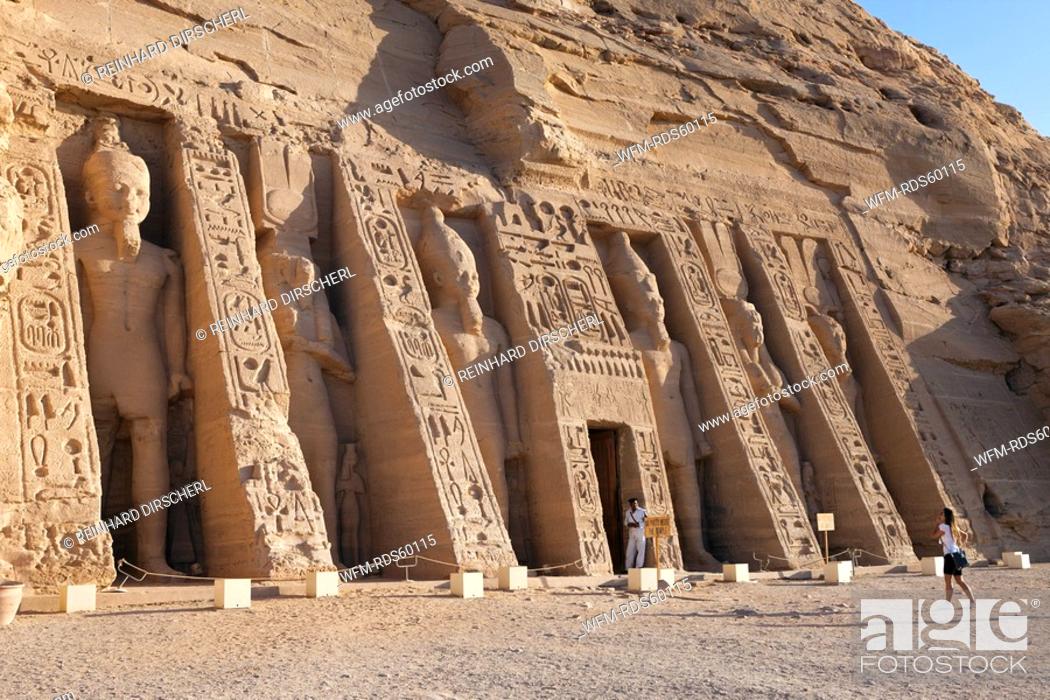 Imagen: Small Hathor Temple of Nefertari, Abu Simbel, Egypt.