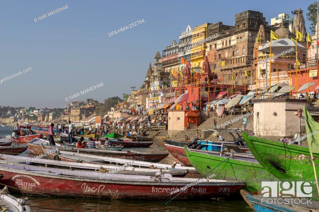 Varanasi India November Boats River Ganges Auspicious Maha Shivaratri Festival – Stock Editorial Photo © Alexandra Lande #599579334