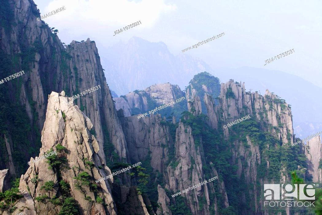 Imagen: China, Anhui, Mt. Huangshan, West Sea Scenic Area.
