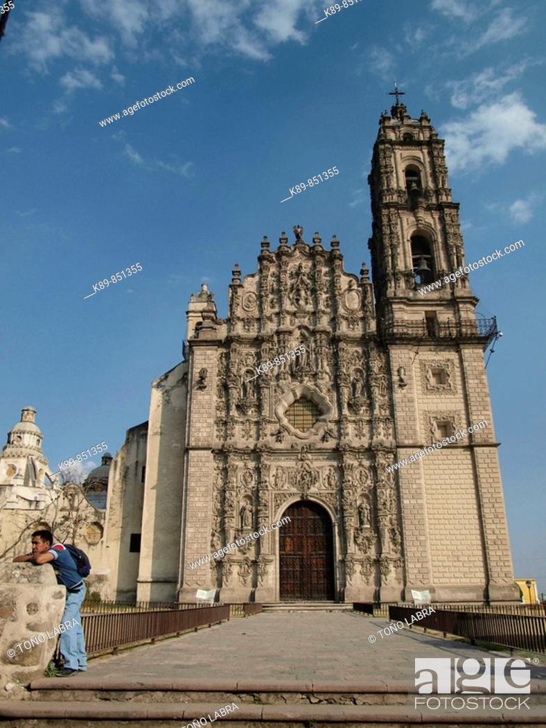 Iglesia de San Francisco Javier, hoy Museo del Virreinato Tepotzotlán,  México, Stock Photo, Picture And Rights Managed Image. Pic. K89-851355 |  agefotostock