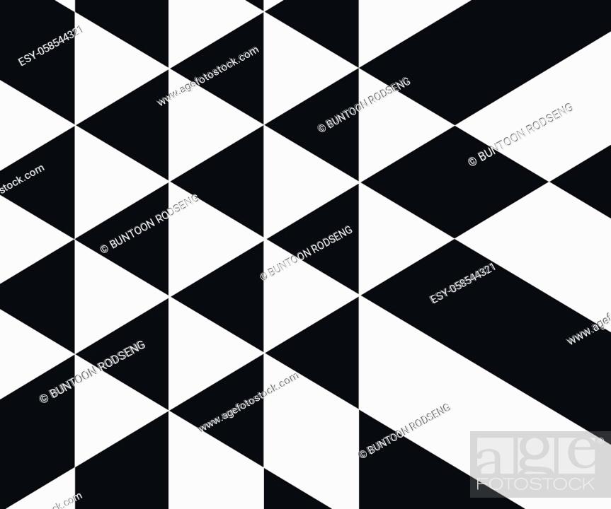 Stock Vector: Modern technology illustration with square mesh. Vector abstract boxes cube cell background. Digital geometric abstraction with lines and points.