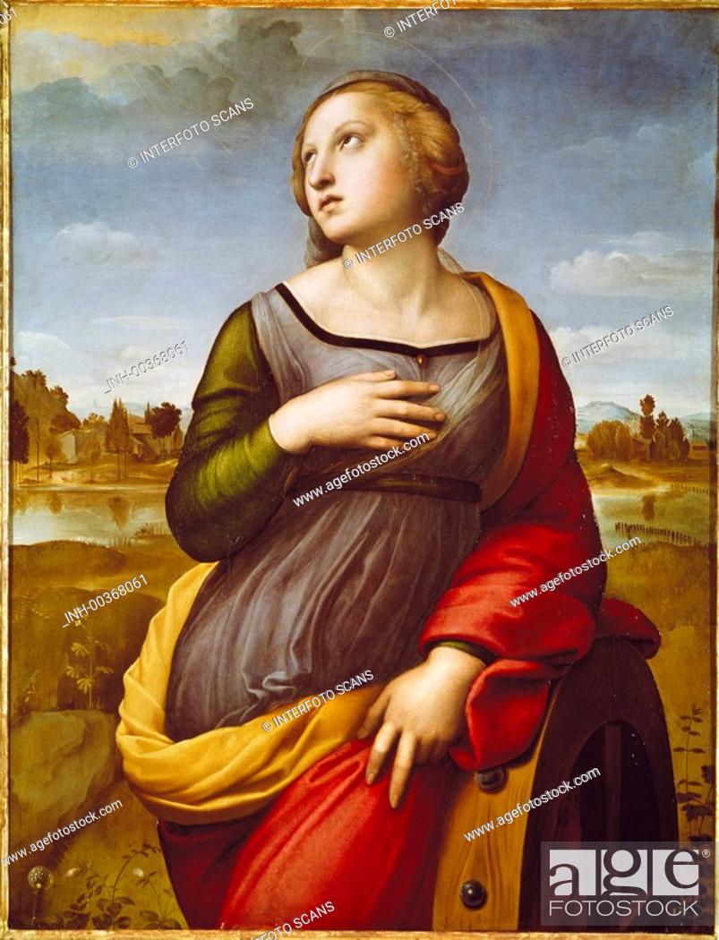 U Kunst Raffael Eig Raffaello Santi 6 4 1483 6 4 1520 Stock