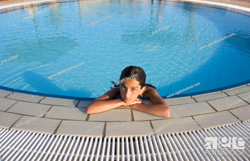 Creepshot Young Girl Swimming Pool