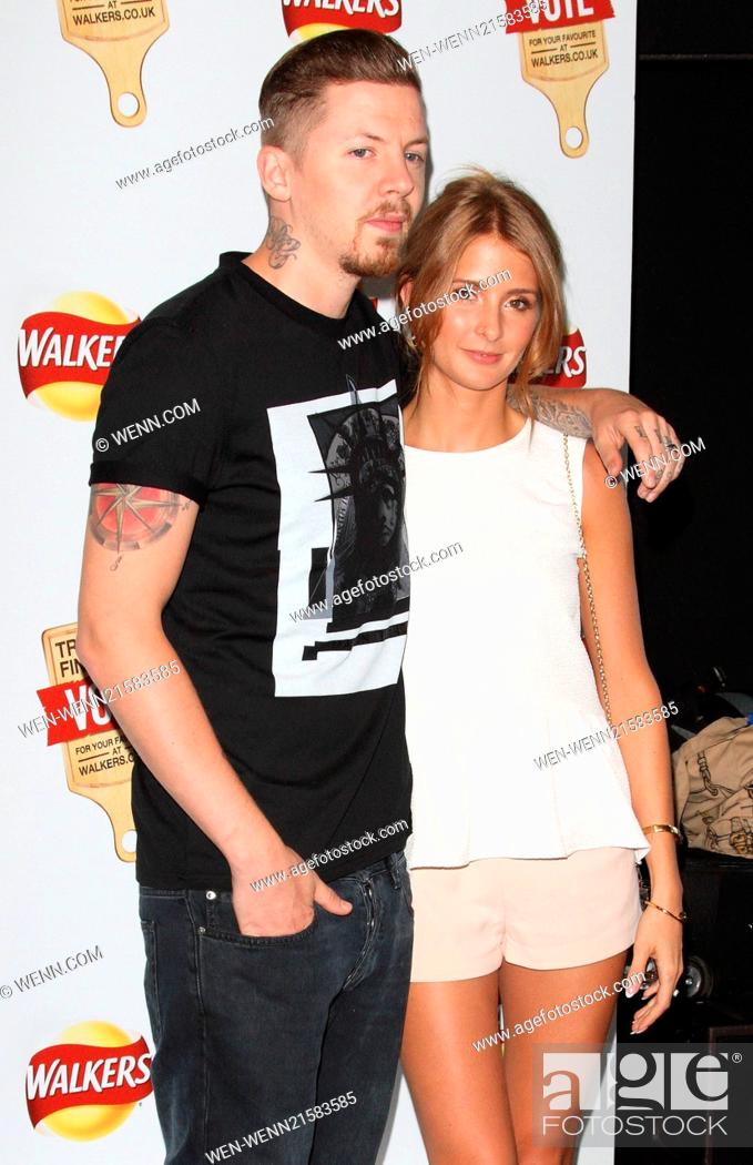 Stock Photo: Walkers Do Us A Flavour launch party at Paramount, Centre Point, London Featuring: Professor Green, Millie Mackintosh Where: London.
