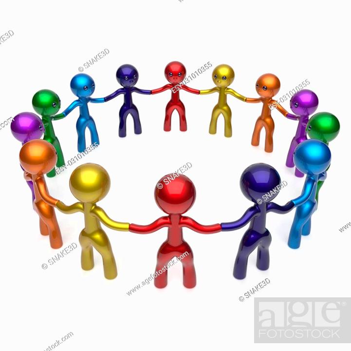 Social network men circle characters together worldwide internet large  group stylized people..., Stock Photo, Picture And Low Budget Royalty Free  Image. Pic. ESY-031010355 | agefotostock