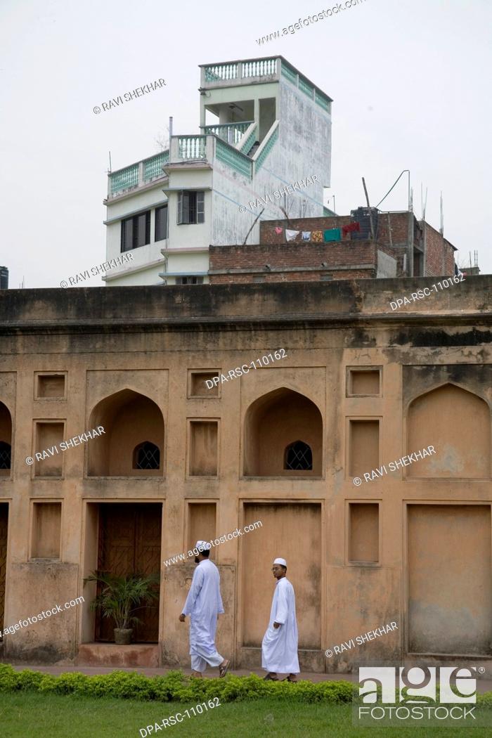 Stock Photo: Lalbagh fort Bangla-muslim style of architecture ; Dhaka ; Bangladesh.