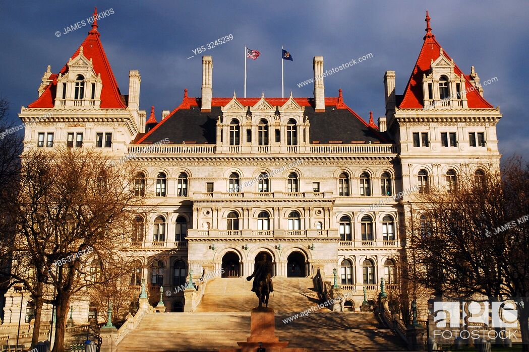 Imagen: New York State Capitol, Albany, New York.