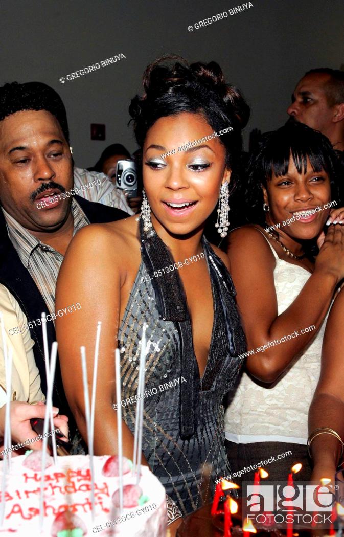 Ashanti at arrivals for Birthday Party for Ashanti, Glo Nightclub, New York, NY, October 13, 2005, Stock Photo, Picture And Rights Managed Image. Pic. CEL-0513OCB-GY010