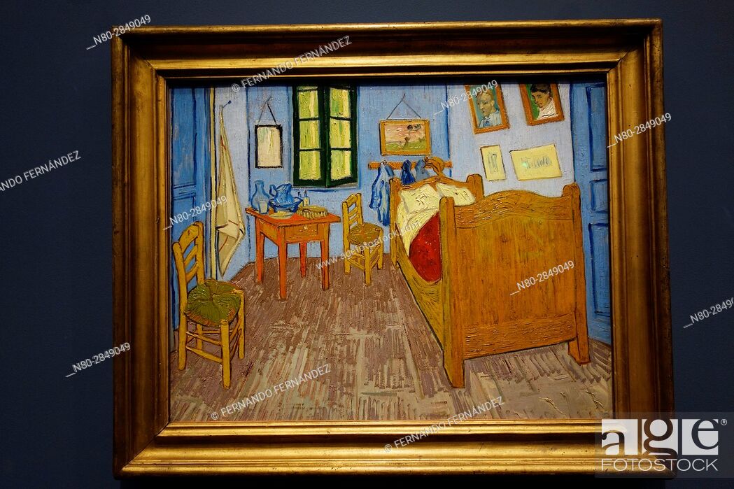 Bedroom In Arles 1889 Vincent Van Gogh Orsay Museum