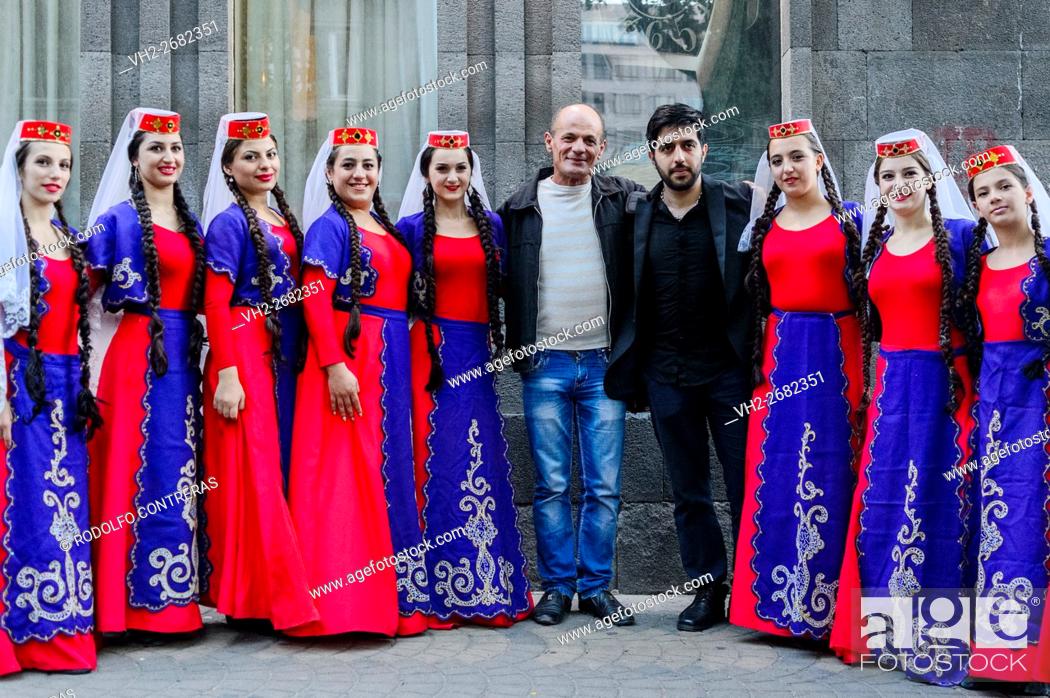 Stock Photo: Traditional costume, Armenia.
