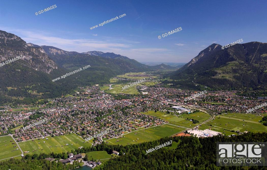 Stock Photo: Garmisch-Partenkirchen, Bavaria,.