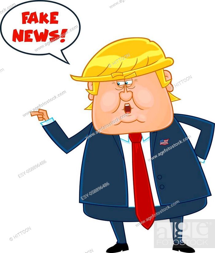Angry President Donald Trump Cartoon Character Pointing Vector Illustration  Isolated On White..., Stock Vector, Vector And Low Budget Royalty Free  Image. Pic. ESY-058896486 | agefotostock