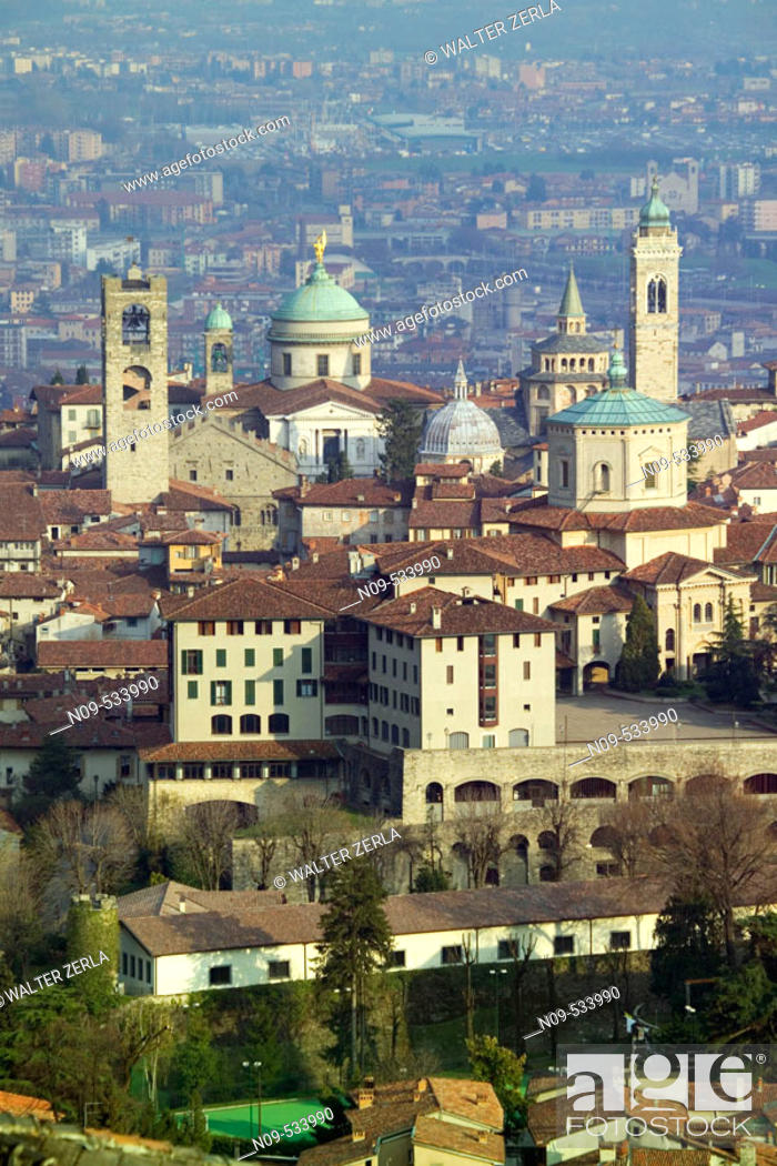 Stock Photo: Bergamo. Lombardy, Italy.