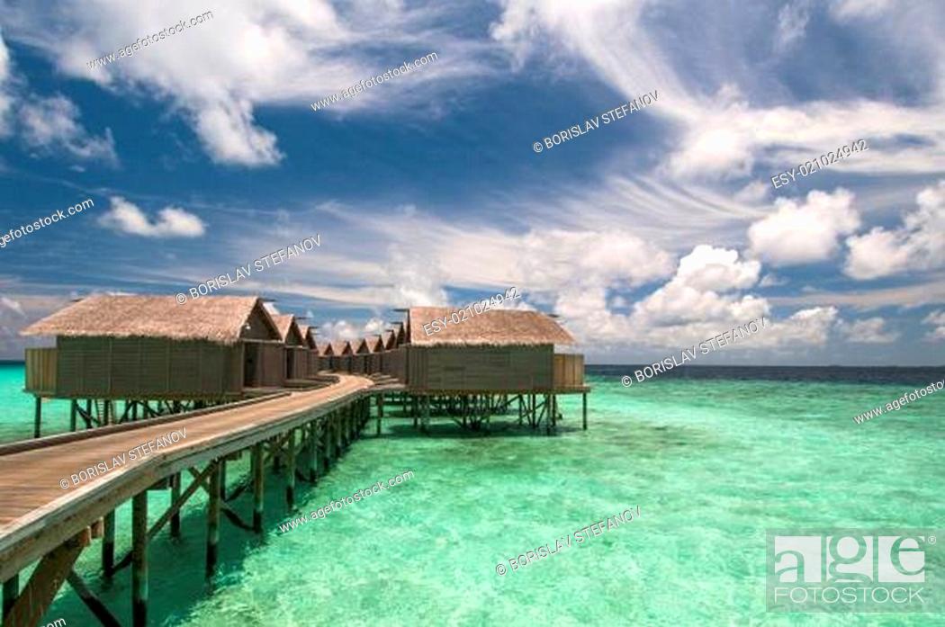 Stock Photo: Maldives.