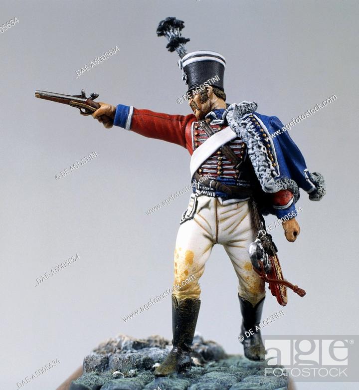 Prussian hussar 1806 year 54 mm Details about   Tin soldier 2nd regiment