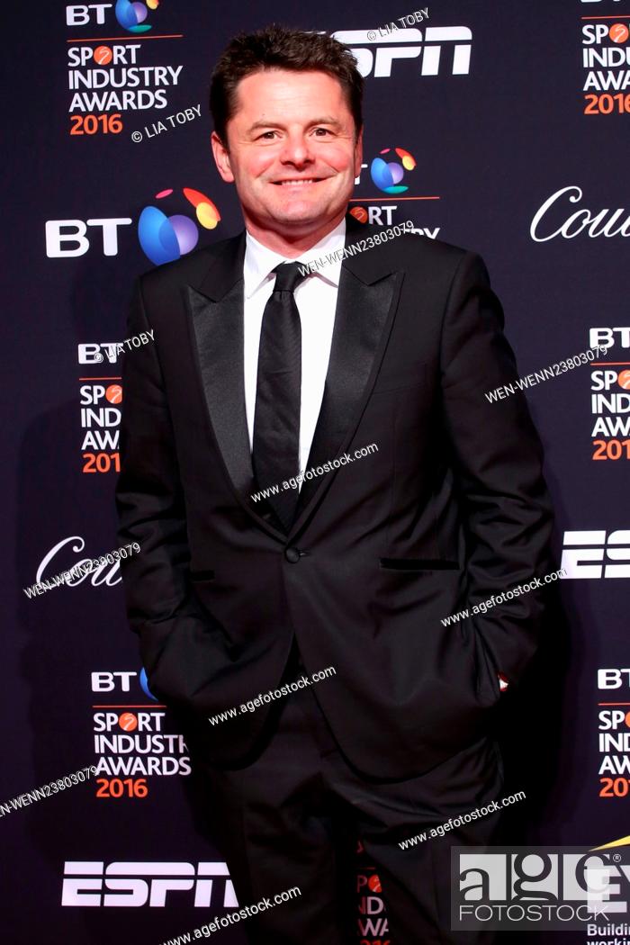 Stock Photo: The BT Sports Awards 2016 held at Battersea Evolution - Arrivals Featuring: Chris Hollins Where: London, United Kingdom When: 28 Apr 2016 Credit: Lia Toby/WENN.