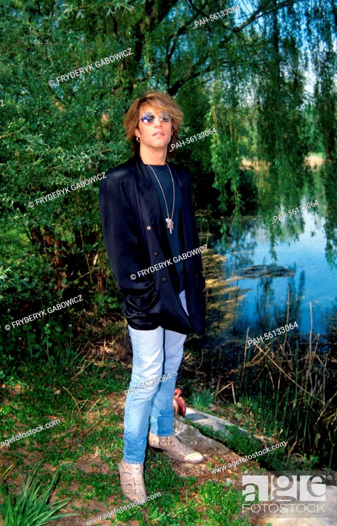 Bon Jovi (Singer Jon Bon Jovi) On 26.04.1993 In Germany. | Usage Worldwide,  Stock Photo, Picture And Rights Managed Image. Pic. Pah-56133064 |  Agefotostock