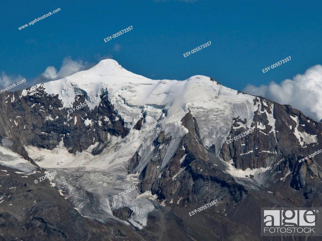 Stock Photo: Beautiful Mountain Named Piz D`Andolla.