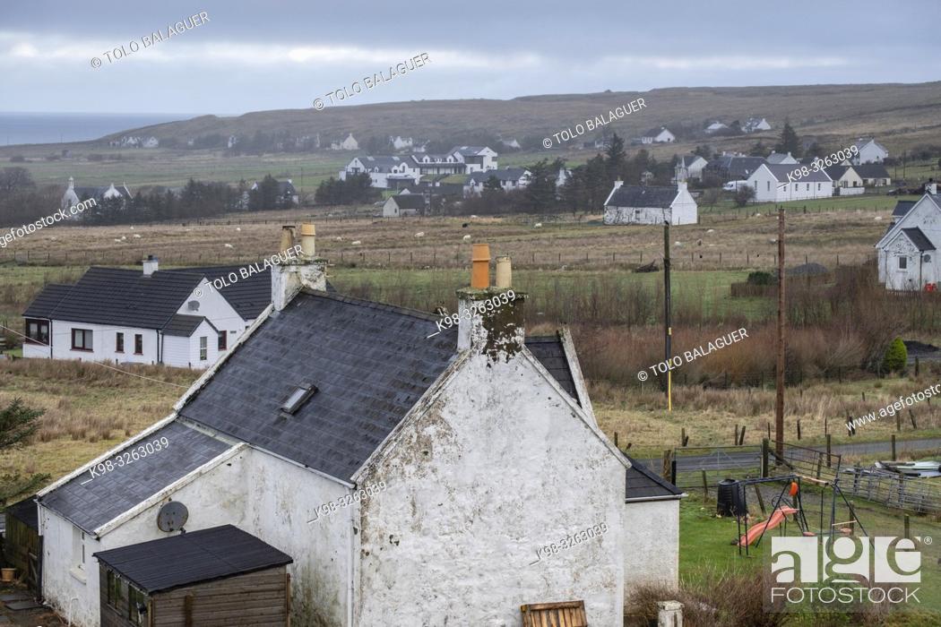 Stock Photo: Flodygarry, Skye, Highlands, Scotland, United Kingdom.